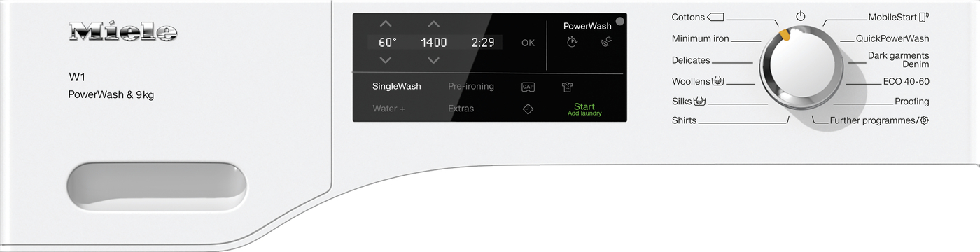 Miele WCG360 智能護敏洗衣機 滾筒式 白色 60cm
