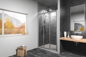 【格蘭登】德國 DUSCHOLUX OPTIMA R 一字型三扇橫拉門 90~180cm