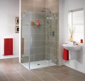 【格蘭登】德國 DUSCHOLUX NEXUS L型無框掀開門 <160*100cm