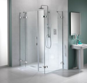 【格蘭登】德國 DUSCHOLUX NEXUS L型無框掀開門 <250*100cm