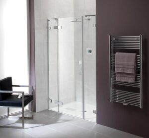 【格蘭登】德國 DUSCHOLUX NEXUS 一字型無框掀開門 最寬250cm