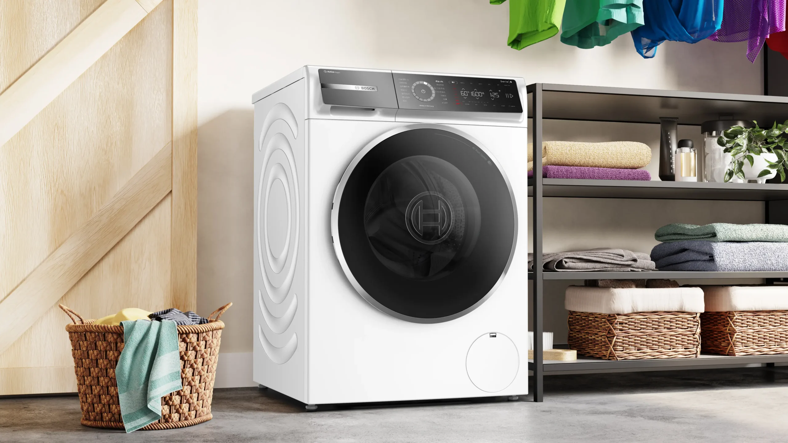 Bosch 8系列 滾筒洗衣機 10kg 1600rpm WGB256B0TC