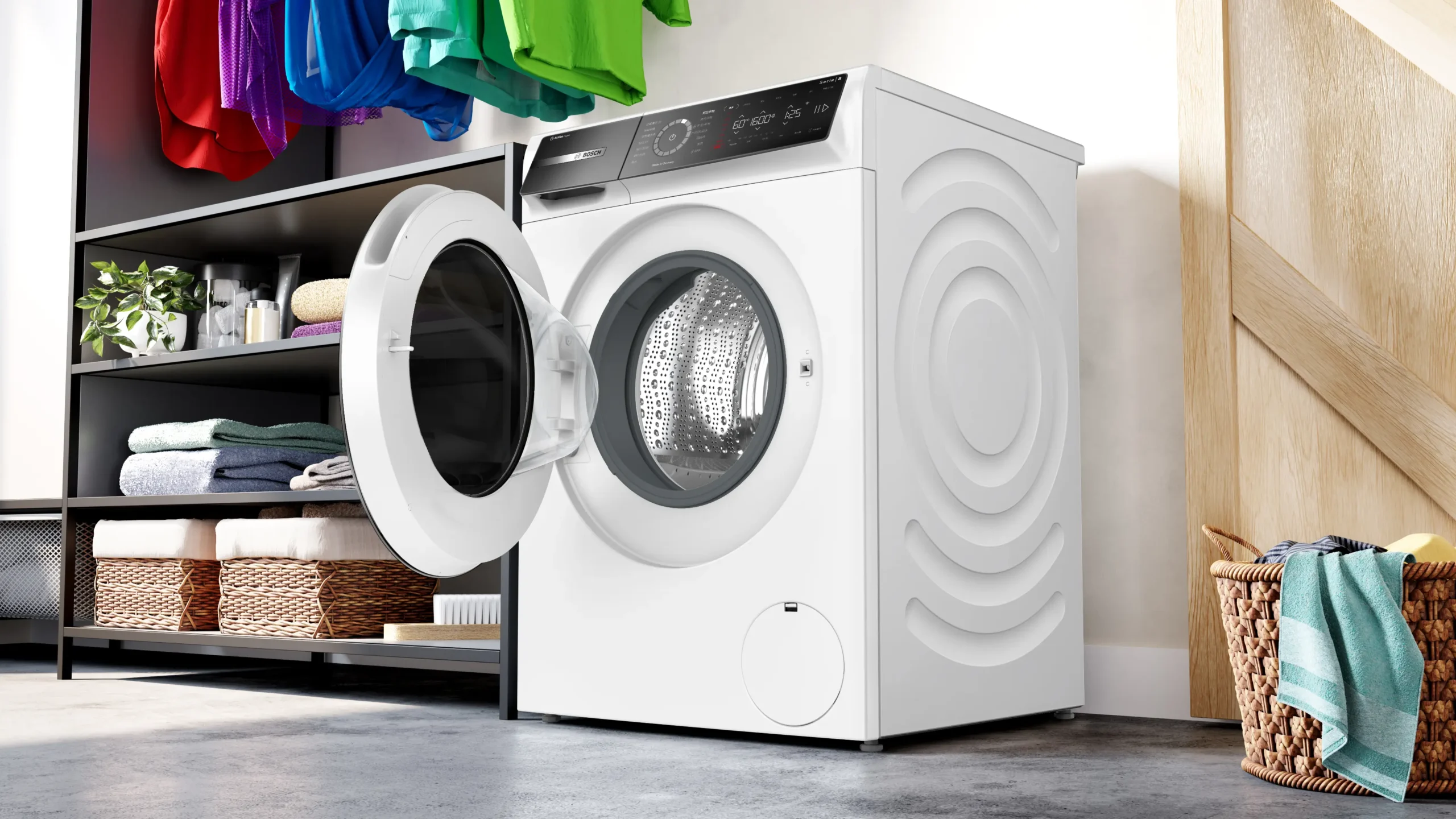 Bosch 8系列 滾筒洗衣機 10kg 1600rpm WGB256B0TC