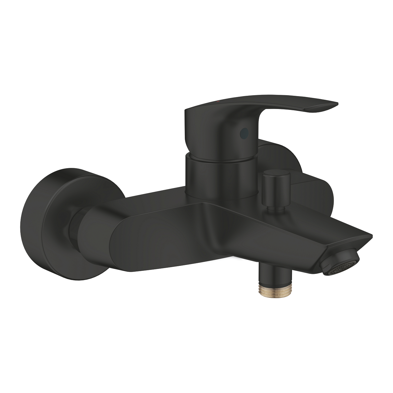 GROHE Eurosmart 单柄浴缸龙头 1/2″ 哑光黑色