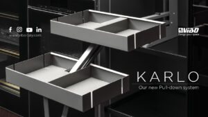 【格蘭登】義大利 VIBO KARLO 前拉式升降櫃 60/90cm