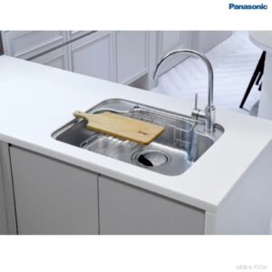 【格蘭登】日本 Panasonic 日本製 不鏽鋼壓花防蟑水槽 74cm 下嵌 NEIB-K-FSTW