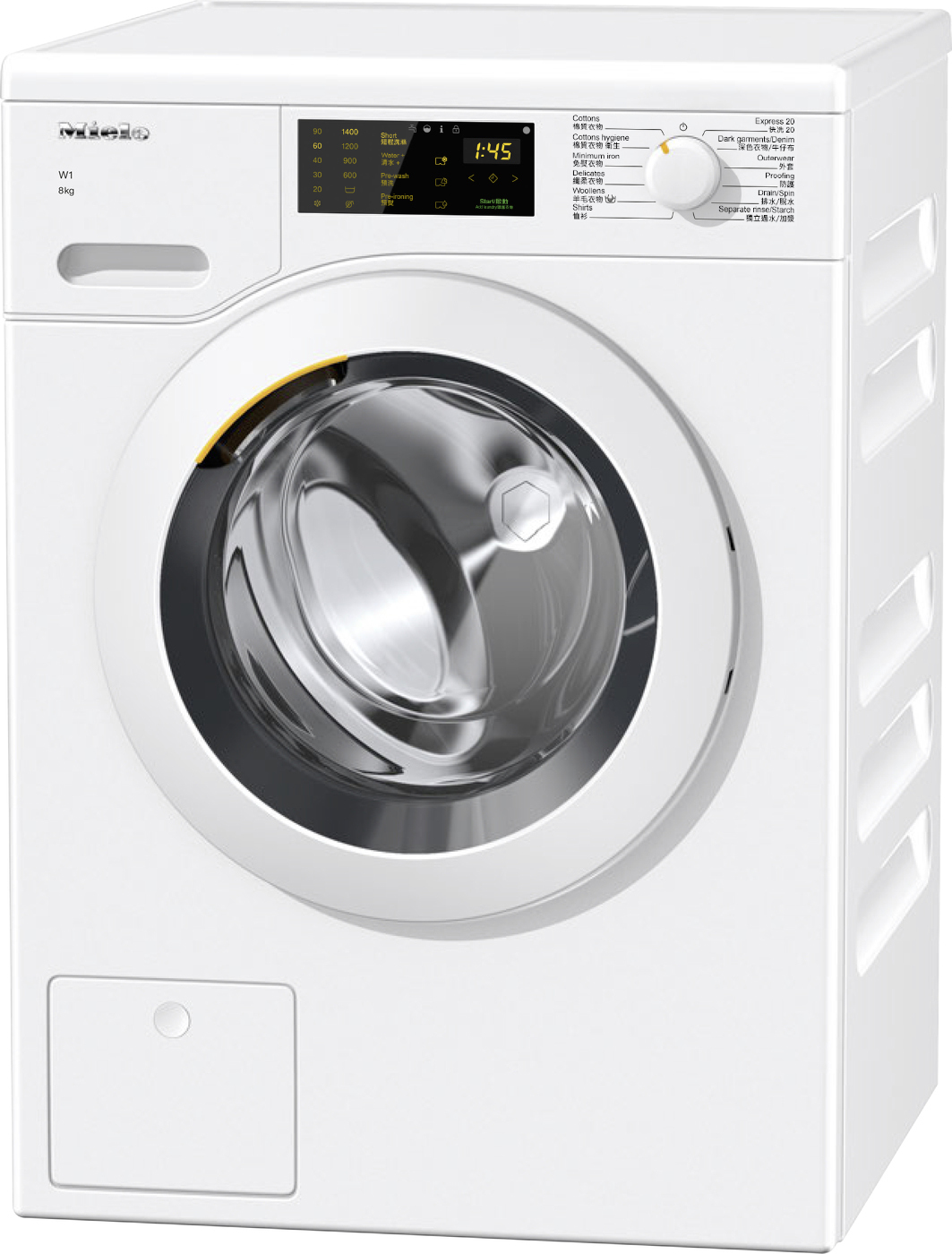 Miele WCD120 智能蜂巢式滾筒洗衣機 8kg 白色