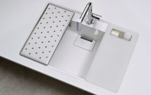 【格蘭登】日本 Fabbrica Yoshimoto 高硬度 BMC 吉本晶石水槽 78cm 上嵌／下嵌 HS810