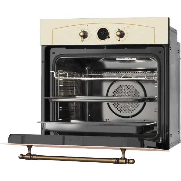 Amica ED17319W 復古烘焙烤箱 77L 霧米白