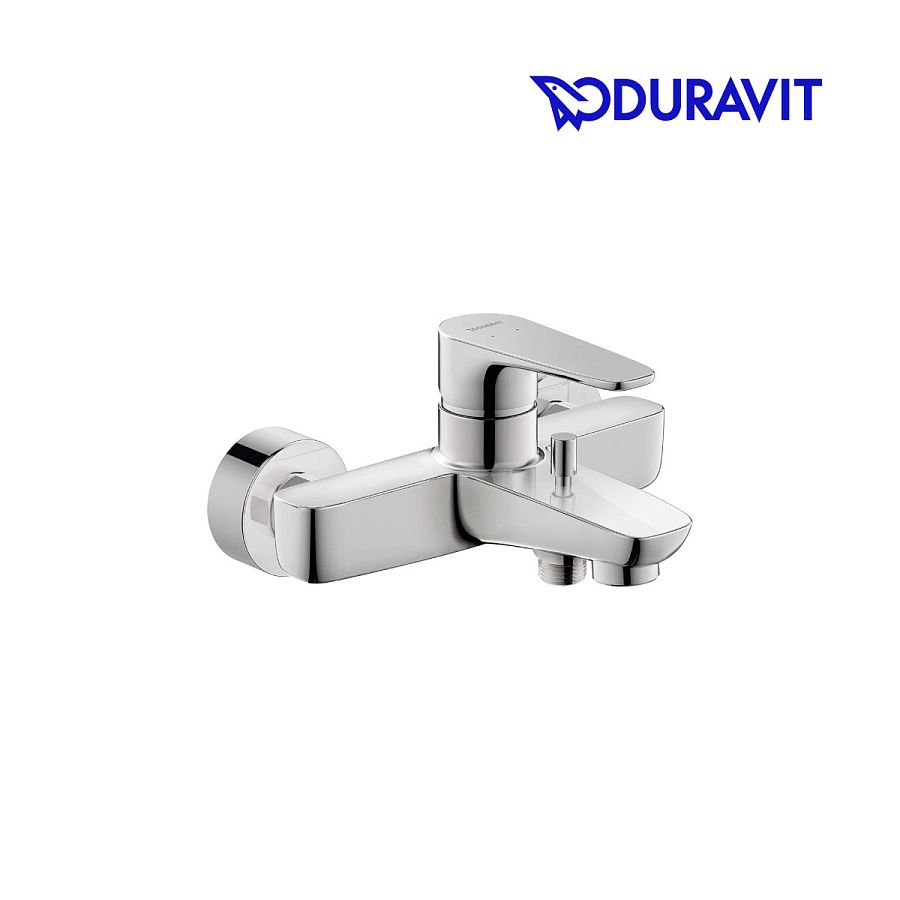 Duravit B.1 壁出浴缸龍頭 亮鉻色