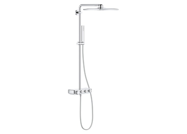 GROHE Euphoria SmartControl 310 Thermostatic Shower System Square Chrome