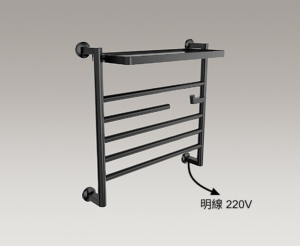 【格蘭登】美國 KOHLER Underscore 電熱毛巾架 霧面黑 220V 明線 K-29354T-7 限量優惠