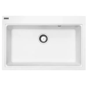 【格蘭登】瑞士 FRANKE 花崗岩水槽 72cm KSG 318 白