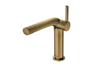 【格蘭登】德國 KEUCO Edition 400 單槍面盆龍頭 刷金色 KU51502030000