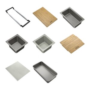 【格蘭登】瑞士 FRANKE 多功能水槽配件組 (8件) FRAALLINSET5-ALL IN