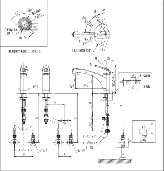 SF-A451SYXU 尺寸圖