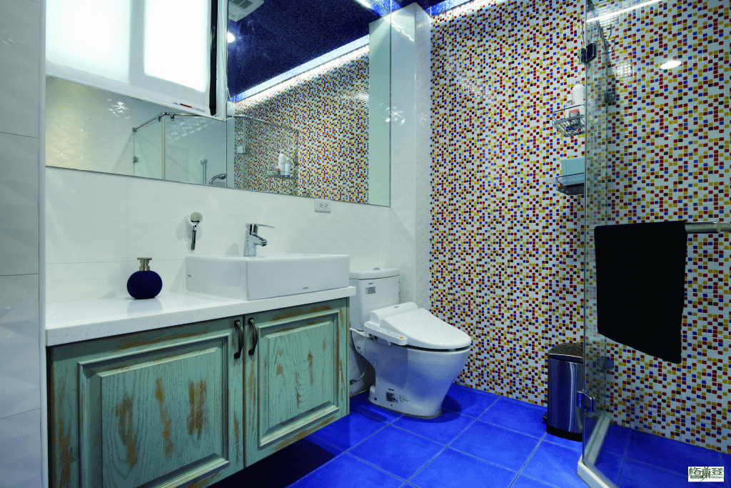 格蘭登台北門市案例 2014 古典柚木 浴櫃