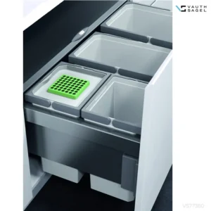 【格蘭登】德國 VAUTH SAGEL 分類垃圾桶 22公升 VS73360