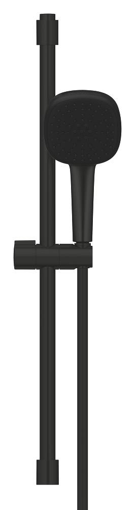 GROHE Tempesta Cube 110 手持花洒套装 2 喷雾模式 哑光黑