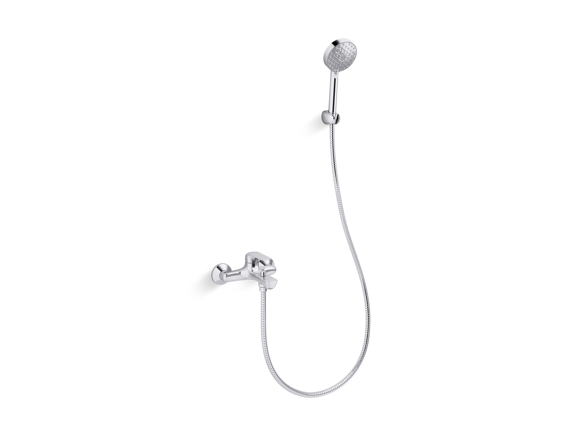 Kohler Fore Line™ 裸露式浴缸淋浴龙头 黄铜壁挂式