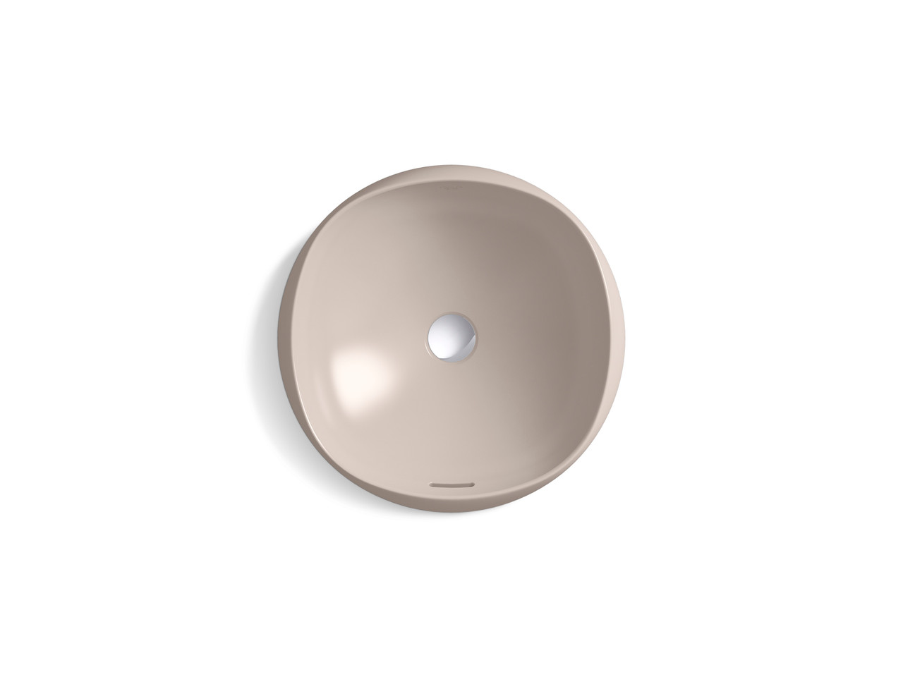 KOHLER Poetica 圓形台上盆 松露灰 438mm