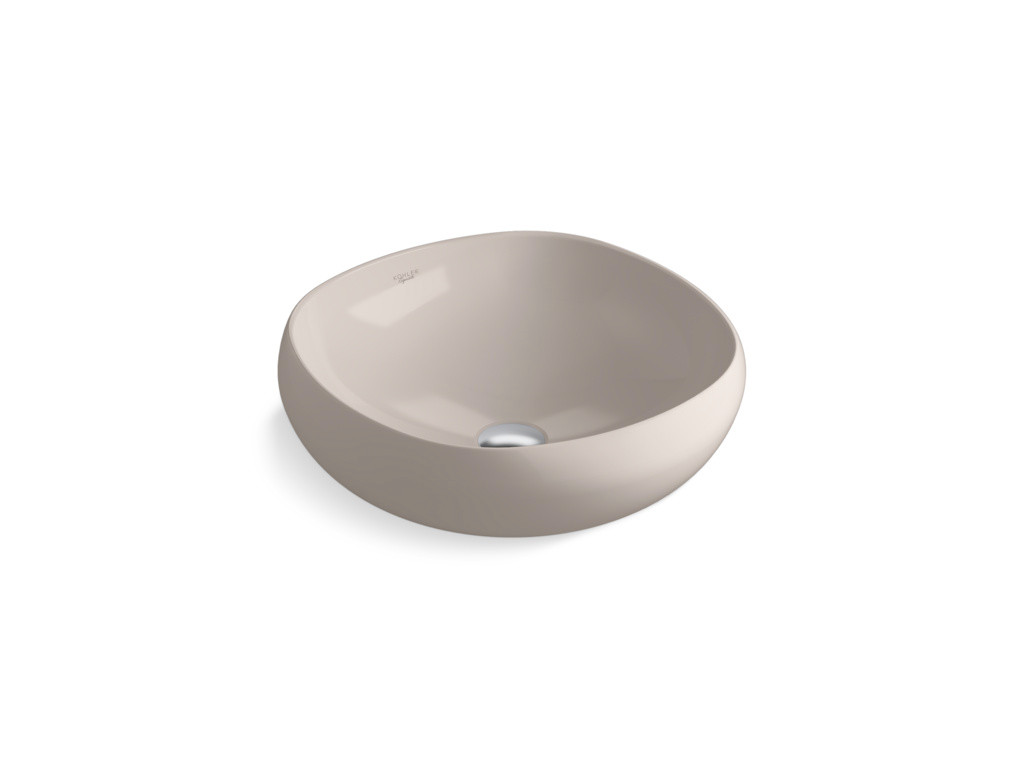 KOHLER Poetica 圓形台上盆 松露灰 438mm