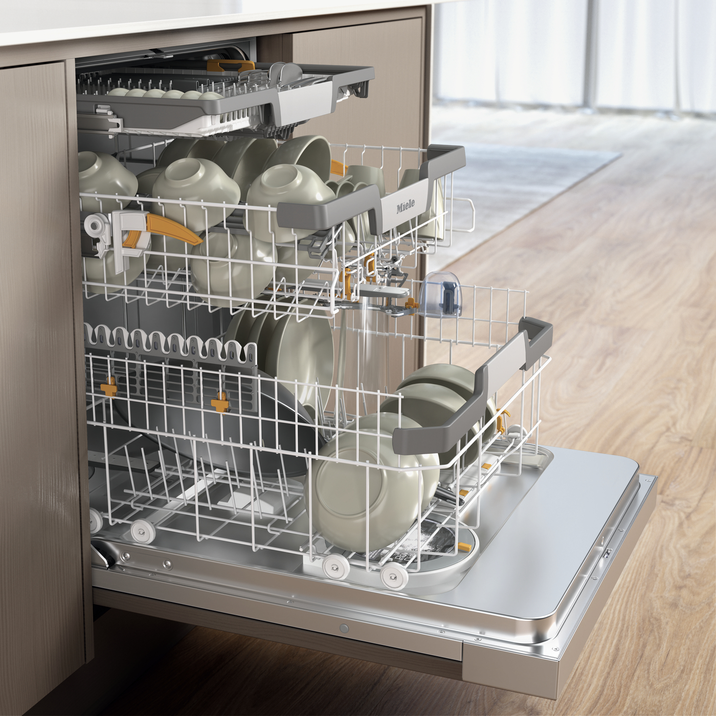 Miele G7130CSCi 半嵌式洗碗機 黑色