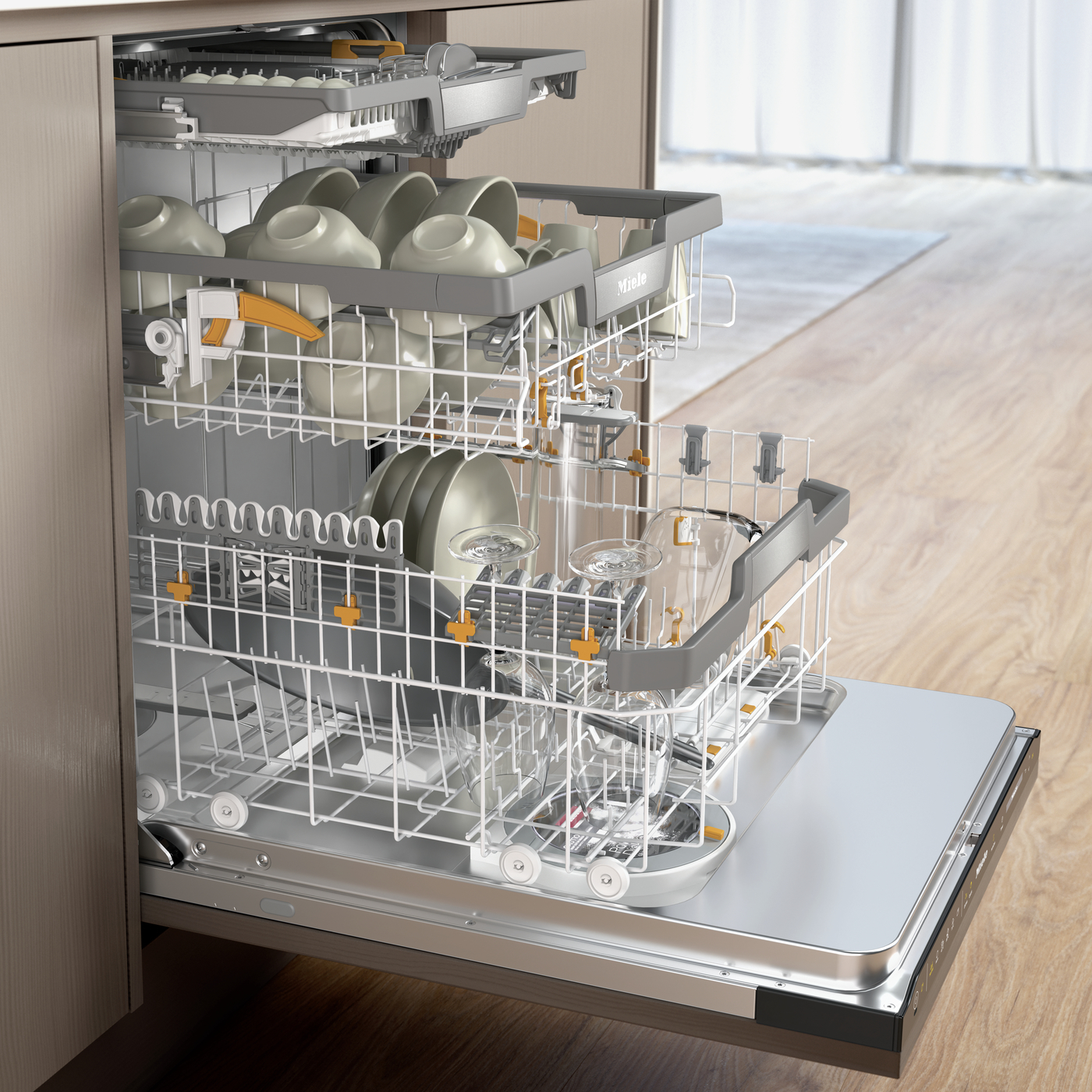Miele G7789CSCVi XXL K2O FF Fully Integrated Dishwasher