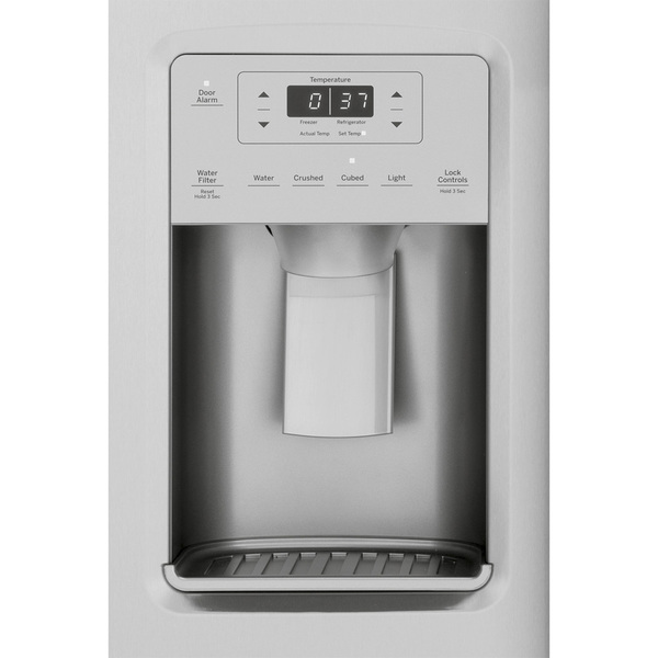 GE 702L 薄型雙門對開冰箱 不鏽鋼