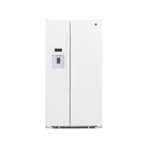 GE 702L 薄型雙門對開冰箱 白色