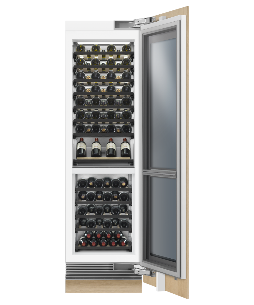 Fisher & Paykel RS6121VR2K1 61cm Integrated Dual-Zone Wine Cabinet