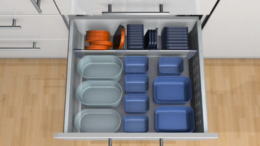 廚房知識分享 Blum塑膠容器收納