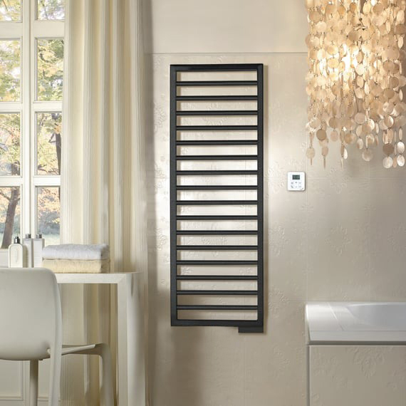 Zehnder Subway 電熱毛巾桿 霧黑色 德國製 500W SUBE-130-45/GD 0557