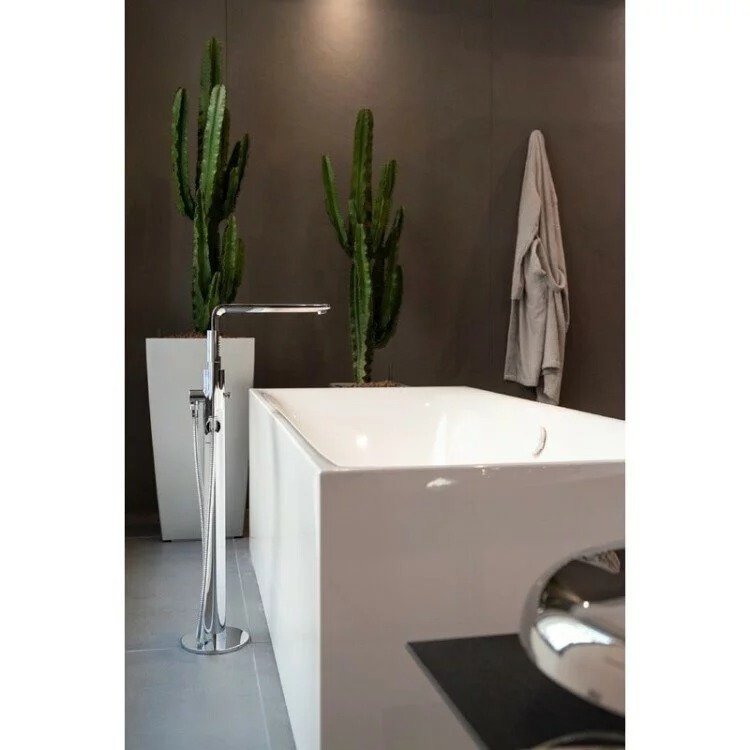 GROHE Lineare 立式浴缸龍頭組 鉻色 23792001