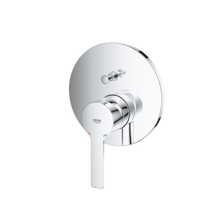 GROHE Lineare 雙段埋壁切換外蓋 24064001 (鉻色)