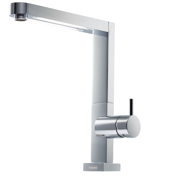 Franke PT-101C 廚房水龍頭 LED 鉻色 7字型設計