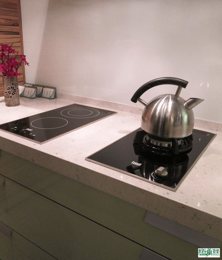 格蘭登廚具 現代極簡系列 新竹作品 電爐+瓦斯爐