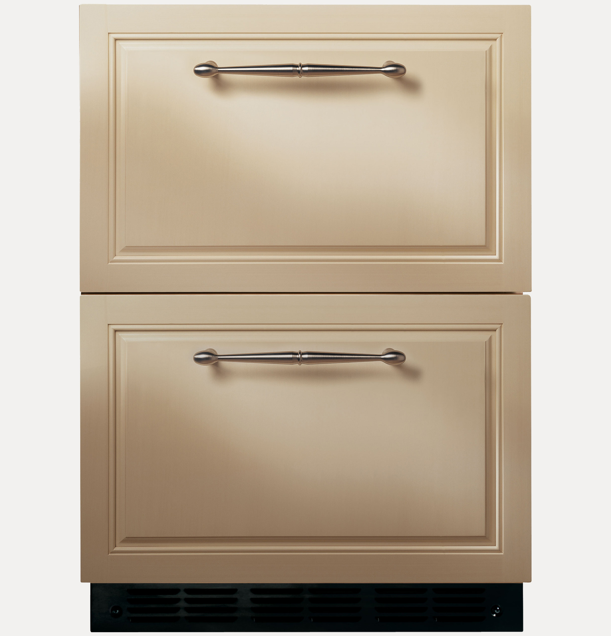 GE奇異 Monogram 24吋客製化嵌入式雙抽屜冰箱