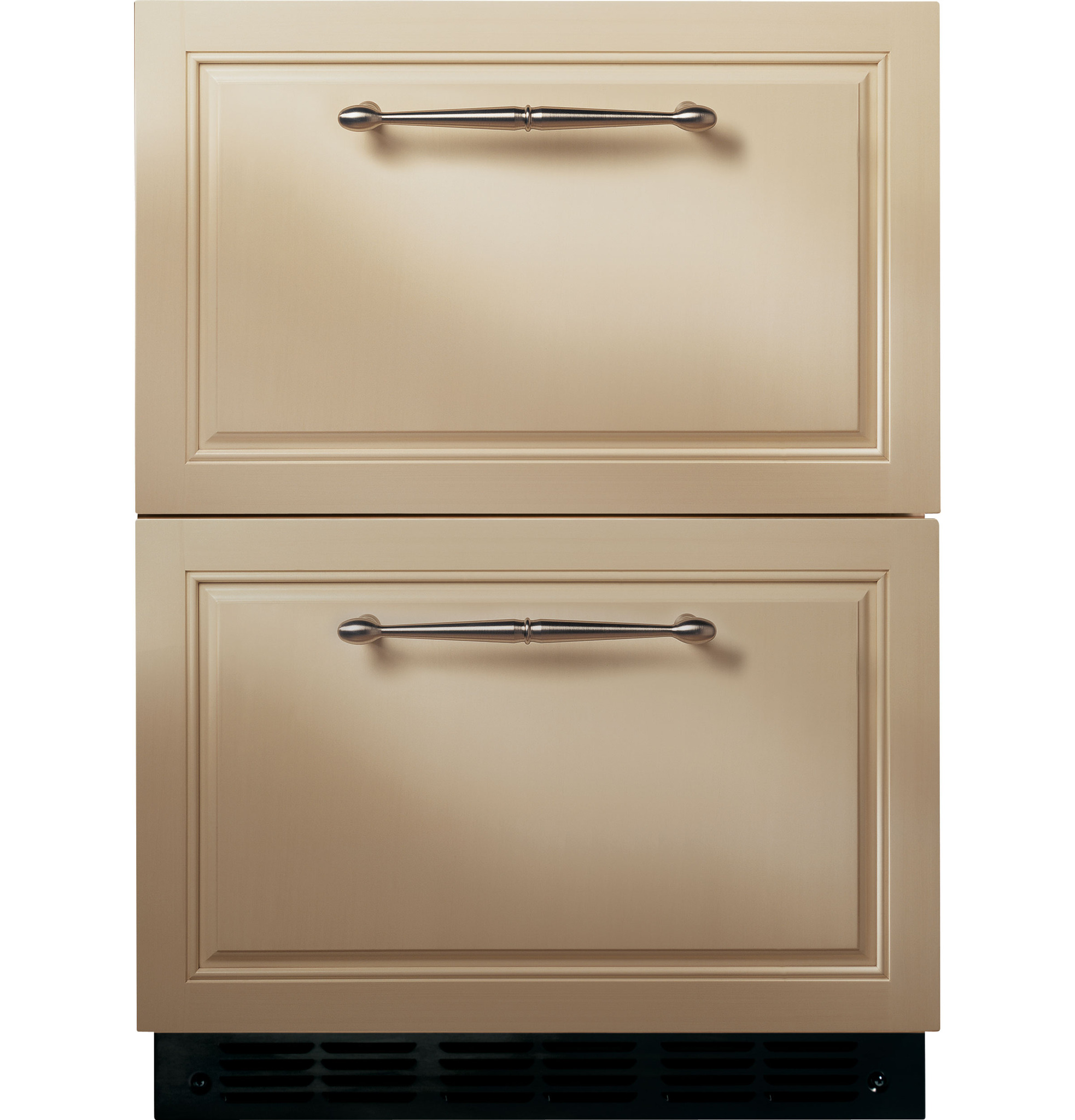 GE奇異 Monogram 24吋客製化嵌入式雙抽屜冰箱