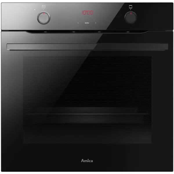 Amica X-type 77L Multi-functional Baking Oven Glossy Black
