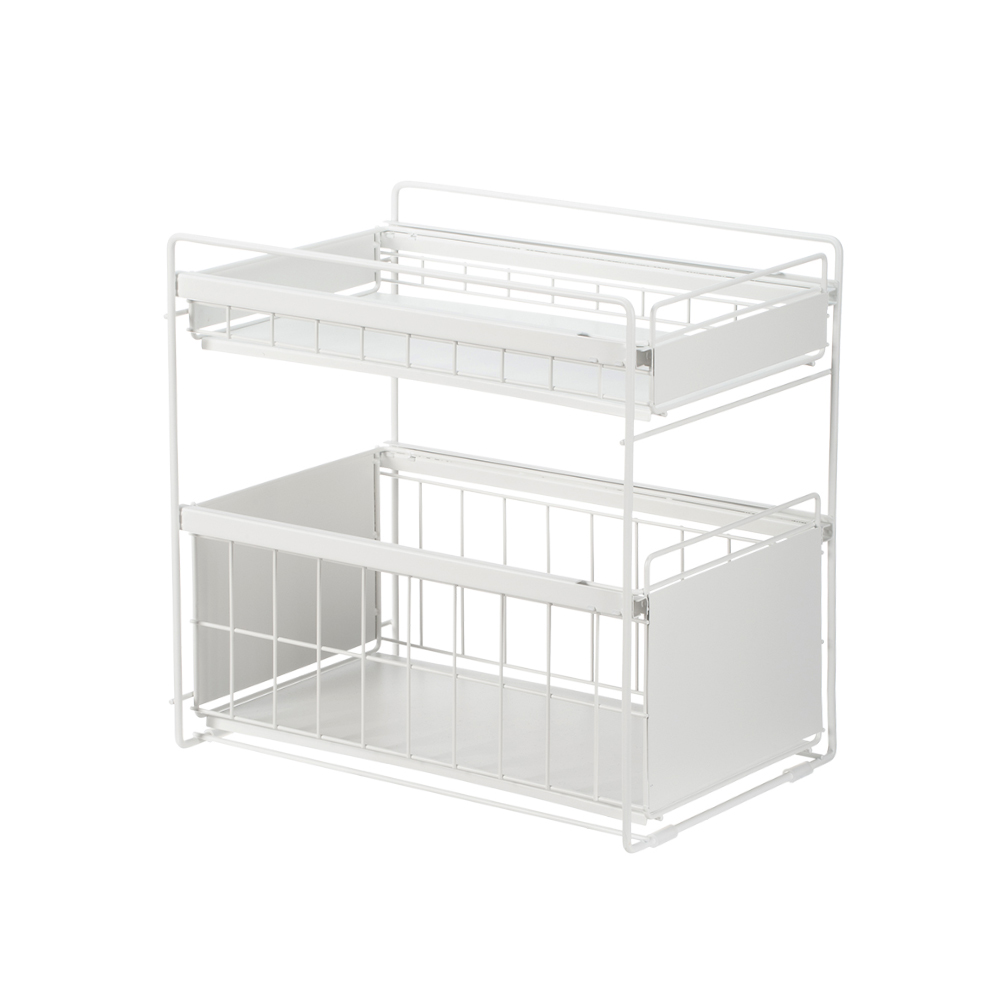 日本霜山 SHIMOYAMA 櫥櫃水槽下抽屜收納置物架