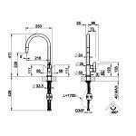 義大利 GESSI 廚房伸縮龍頭 60077.31